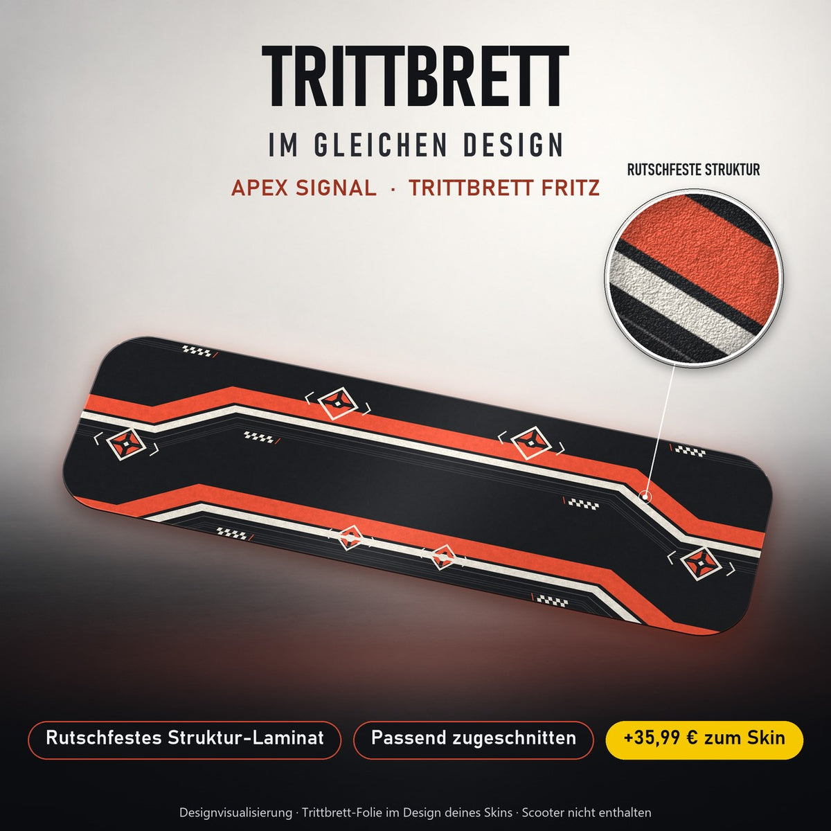 Trittbrett im gleichen Design – APEX SIGNAL