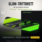 Glow-Trittbrett – VIPER LINE, Tag/Nacht