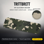 Trittbrett im gleichen Design – GREEN CYBER CAMOUFLAGE