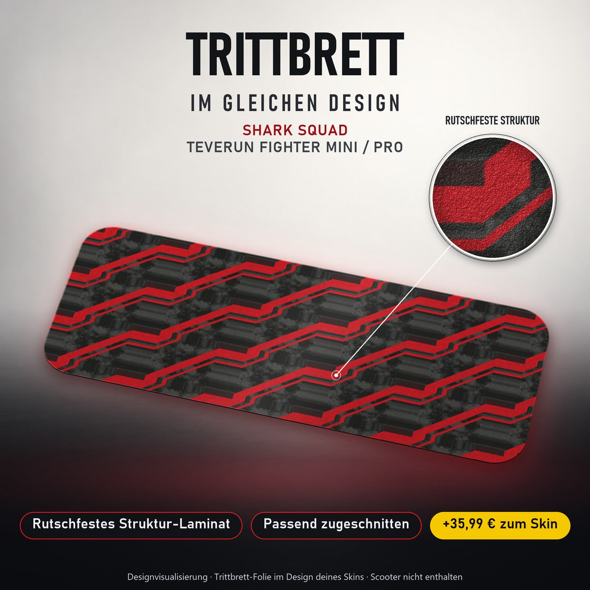 Trittbrett im gleichen Design – SHARK SQUAD