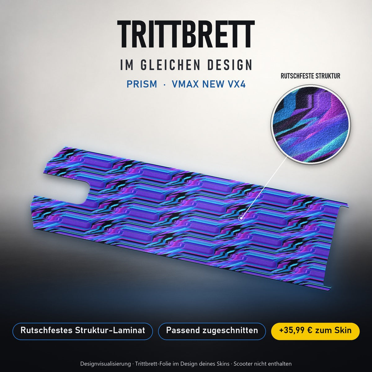 Trittbrett im gleichen Design – PRISM