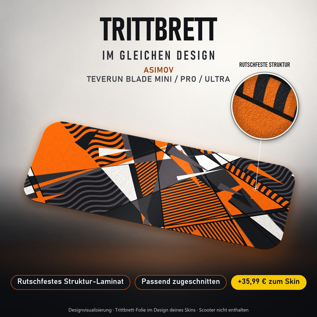 Trittbrett im gleichen Design – ASIMOV