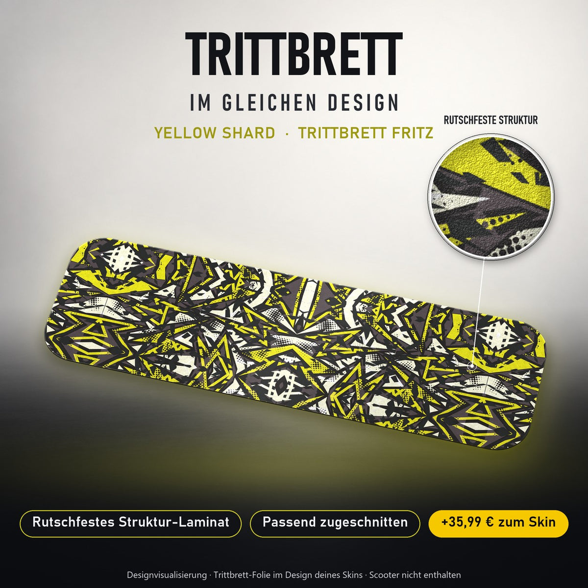 Trittbrett im gleichen Design – YELLOW SHARD