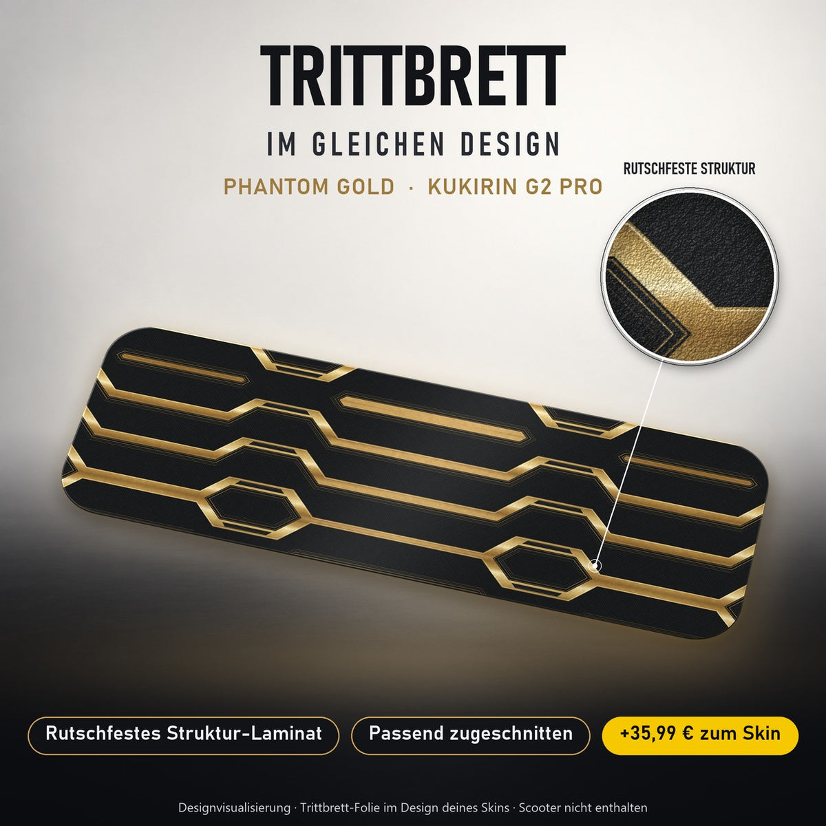Trittbrett im gleichen Design – PHANTOM GOLD