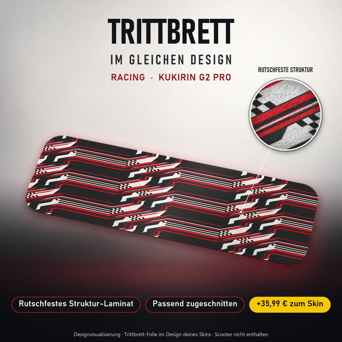 Trittbrett im gleichen Design – RACING