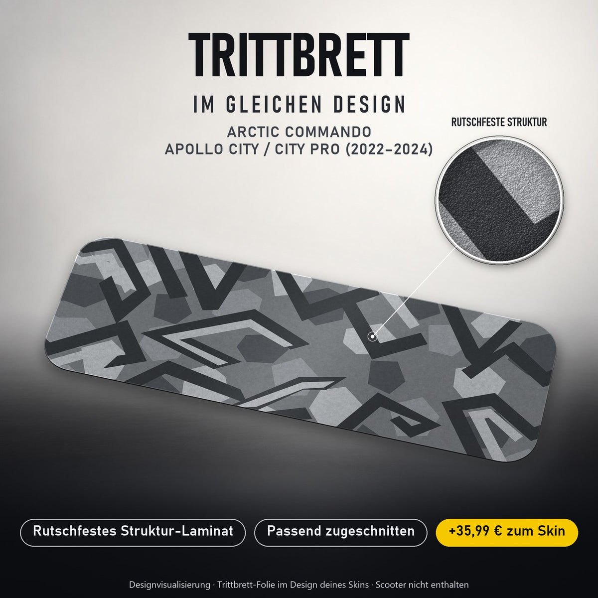 Trittbrett im gleichen Design – ARCTIC COMMANDO