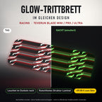 Glow-Trittbrett – RACING, Tag/Nacht