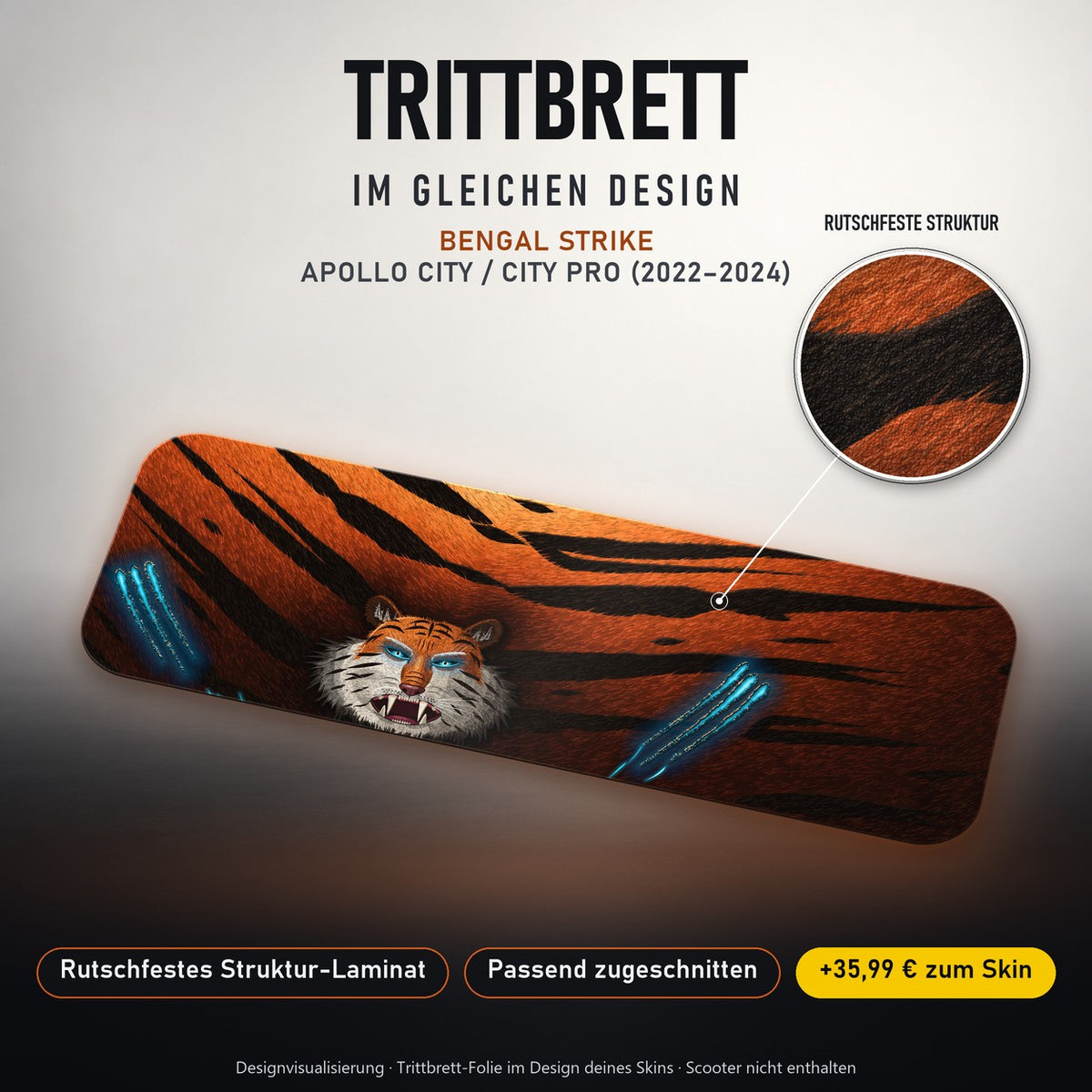 Trittbrett im gleichen Design – BENGAL STRIKE