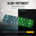 Glow-Trittbrett – ICE SHARD, Tag/Nacht