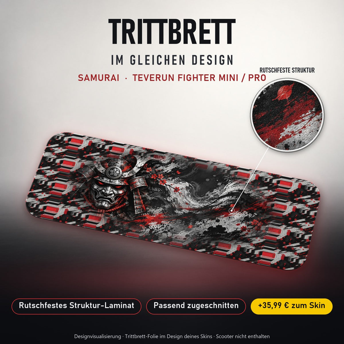 Trittbrett im gleichen Design – SAMURAI