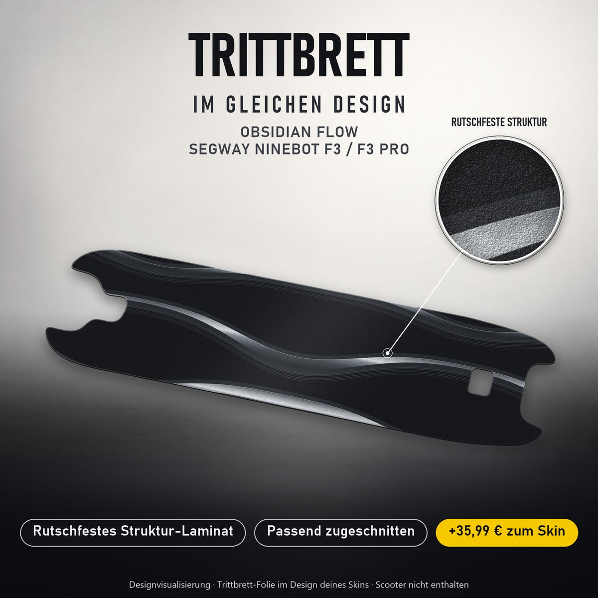 Trittbrett im gleichen Design – OBSIDIAN FLOW