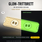 Glow-Trittbrett – HONEY SWARM, Tag/Nacht