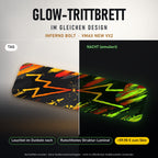 Glow-Trittbrett – INFERNO BOLT, Tag/Nacht