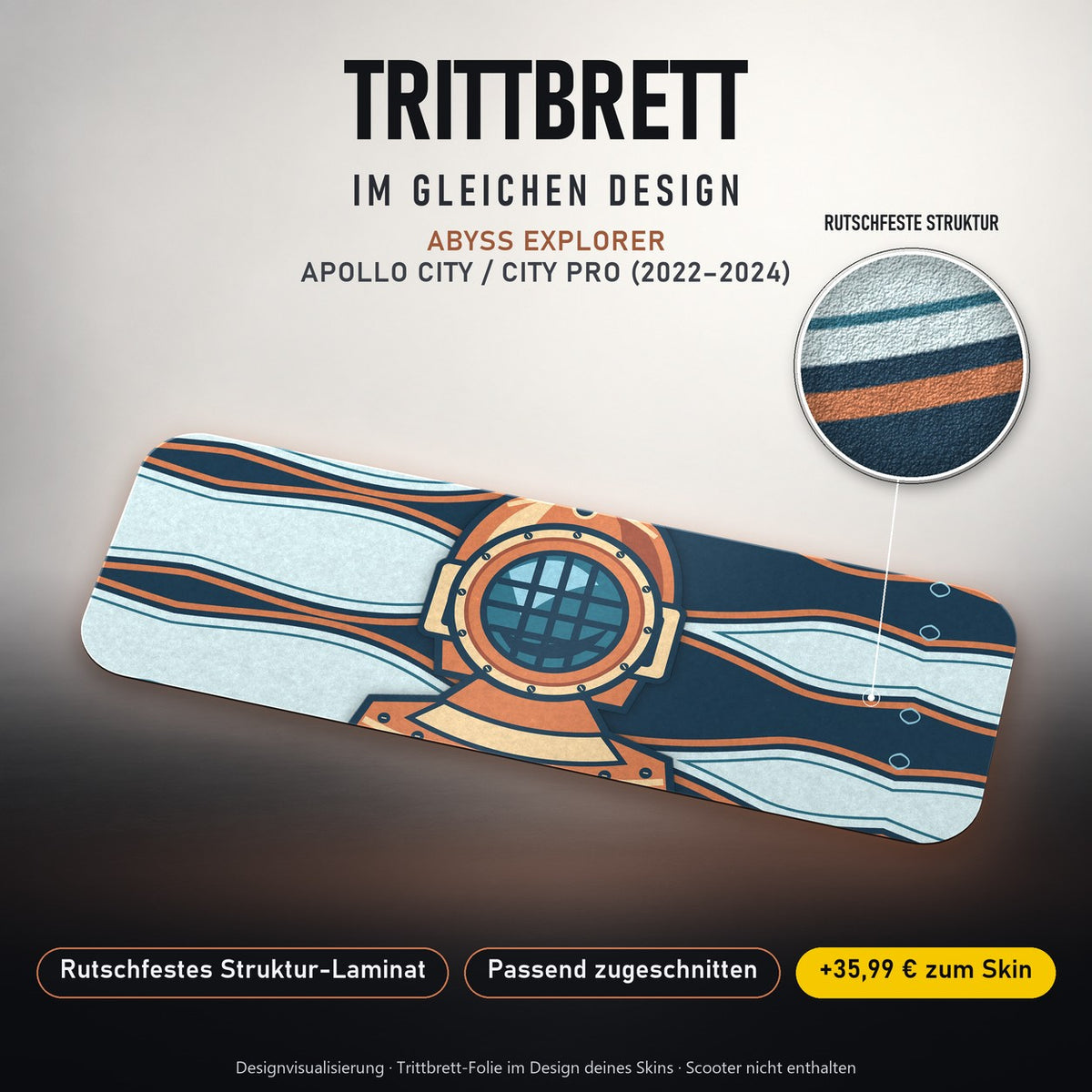 Trittbrett im gleichen Design – ABYSS EXPLORER