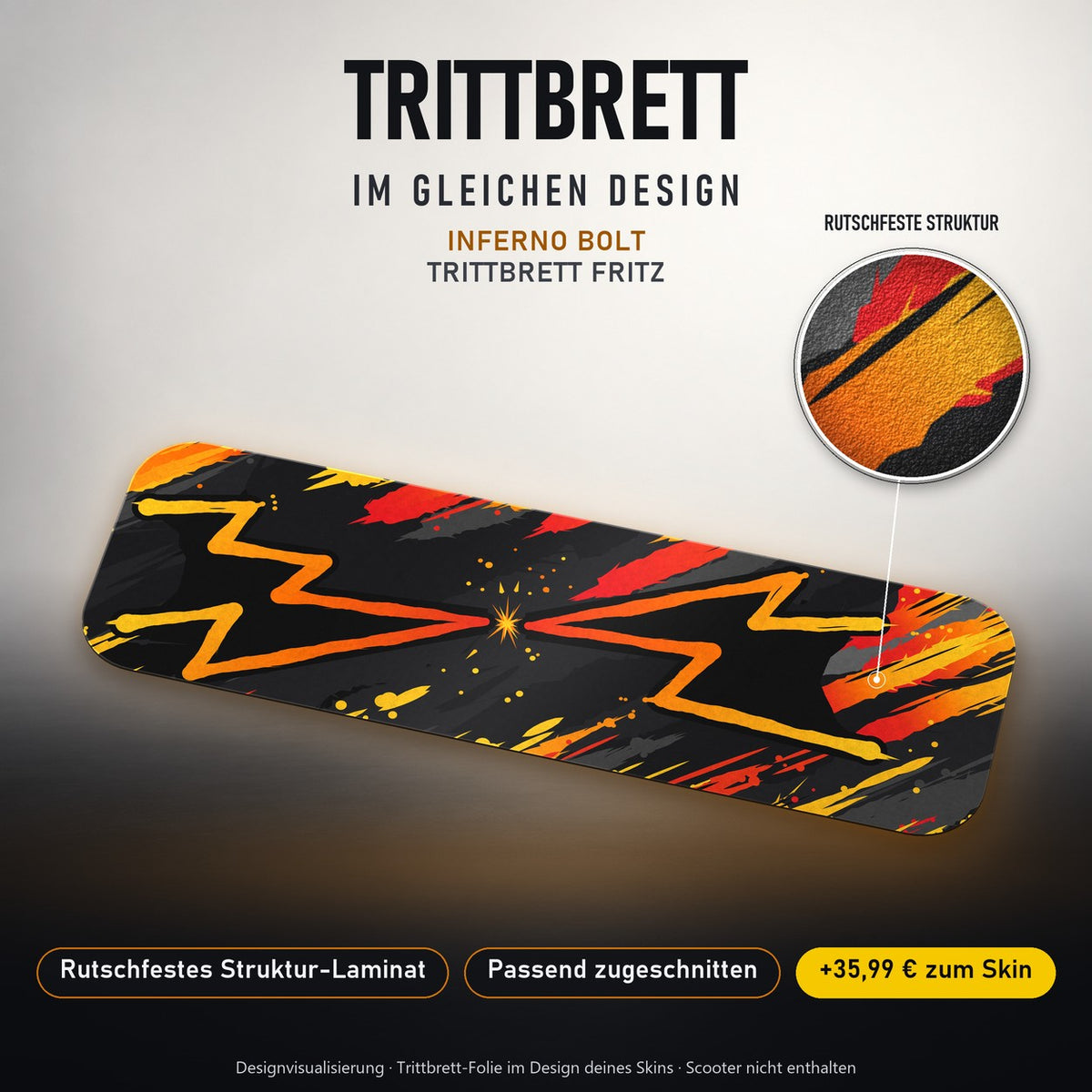 Trittbrett im gleichen Design – INFERNO BOLT