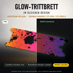 Glow-Trittbrett – SPECTRUM SPLASH, Tag/Nacht