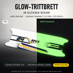 Glow-Trittbrett – APEX RACING, Tag/Nacht