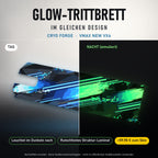 Glow-Trittbrett – CRYO FORGE, Tag/Nacht