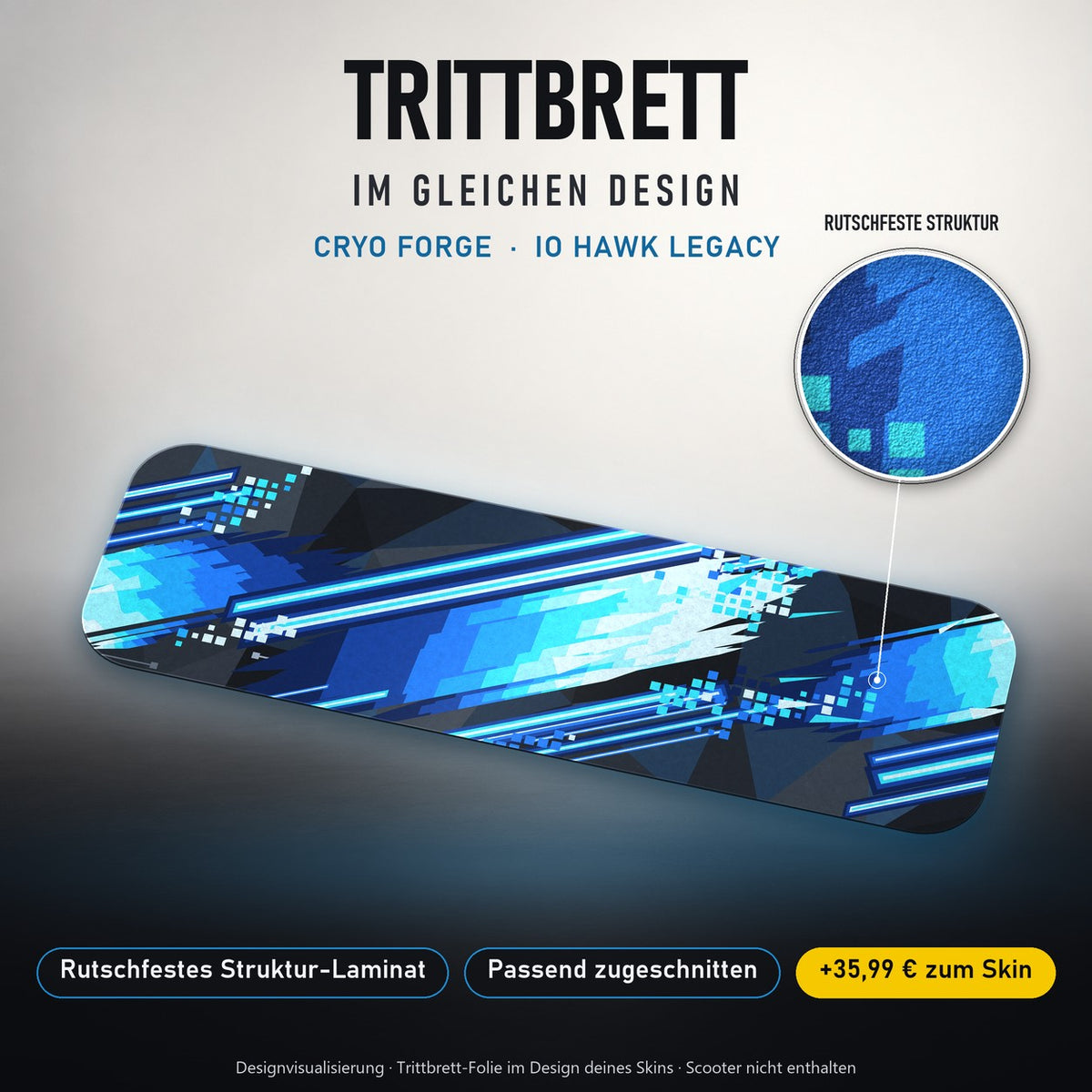 Trittbrett im gleichen Design – CRYO FORGE