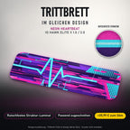 Trittbrett im gleichen Design – NEON HEARTBEAT
