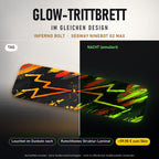 Glow-Trittbrett – INFERNO BOLT, Tag/Nacht