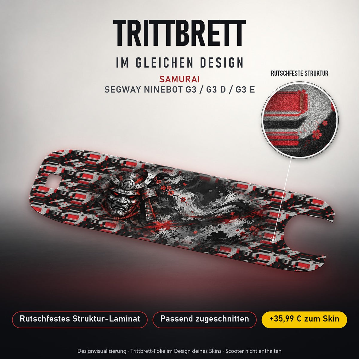 Trittbrett im gleichen Design – SAMURAI