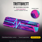 Trittbrett im gleichen Design – NEON HEARTBEAT