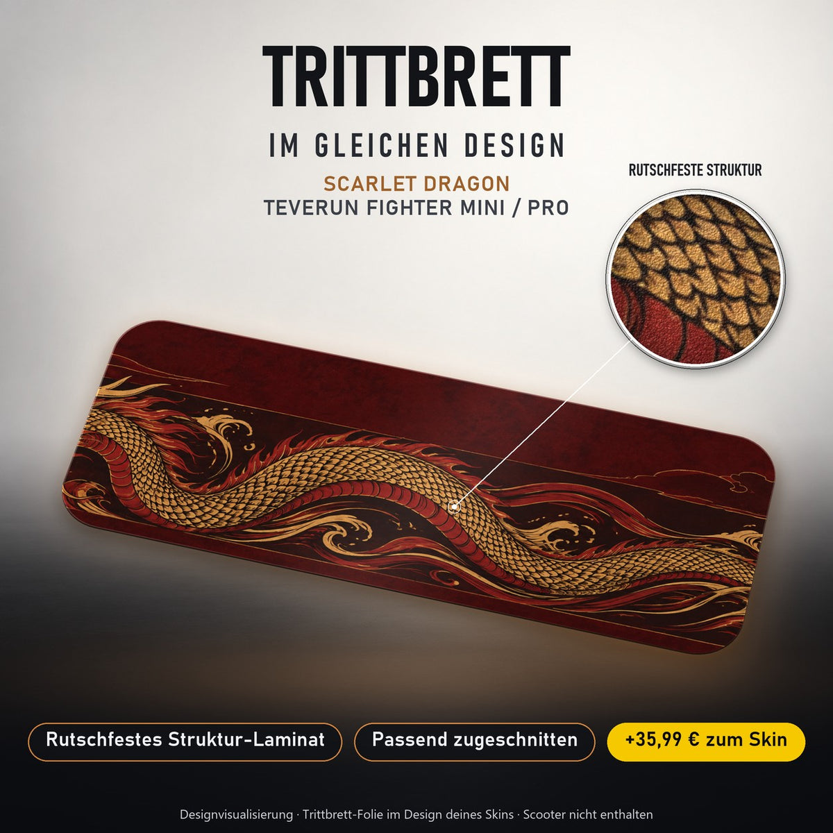 Trittbrett im gleichen Design – SCARLET DRAGON