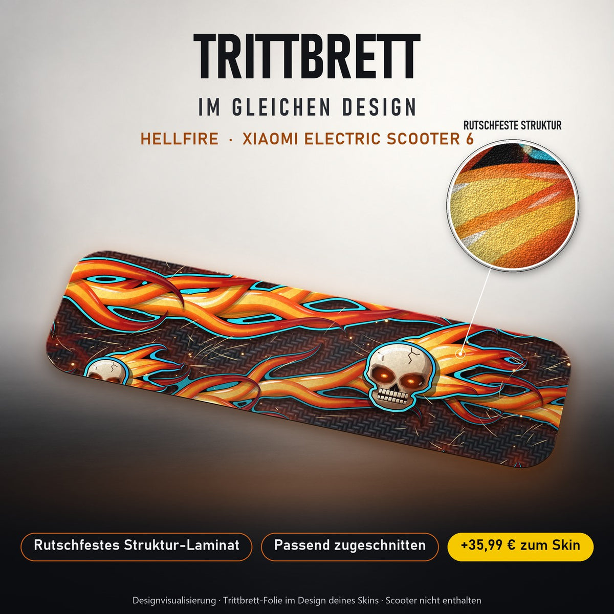 Trittbrett im gleichen Design – HELLFIRE