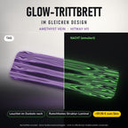 Glow-Trittbrett – AMETHYST VEIN, Tag/Nacht