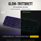 Glow-Trittbrett – GLITCH PHANTOM, Tag/Nacht