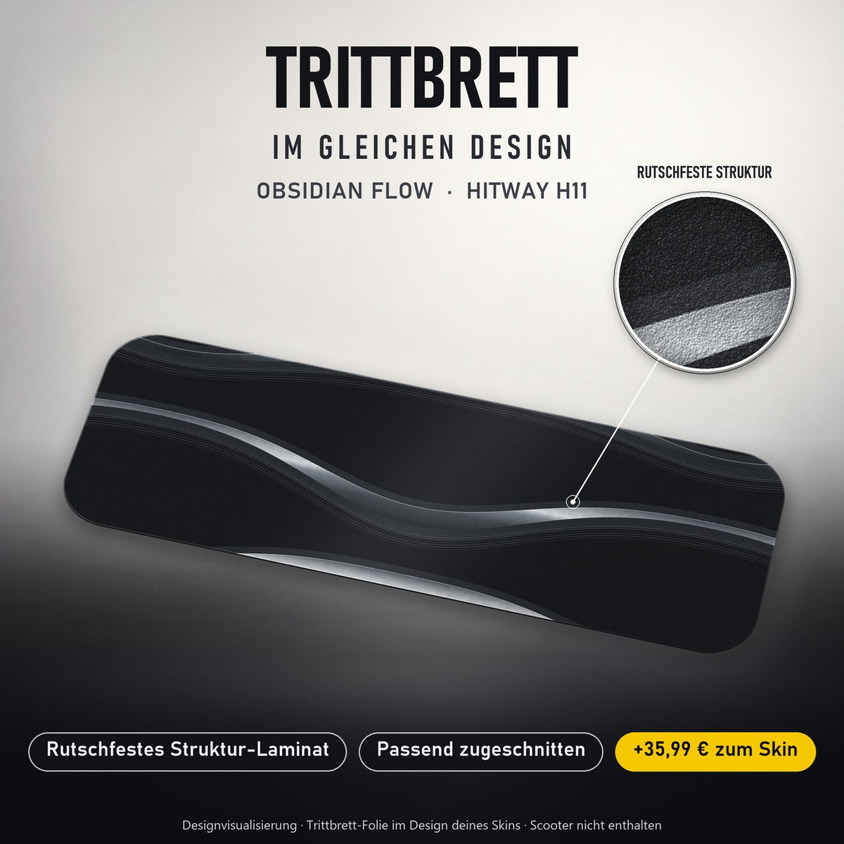 Trittbrett im gleichen Design – OBSIDIAN FLOW