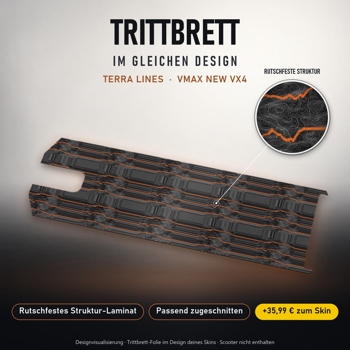 Trittbrett im gleichen Design – TERRA LINES