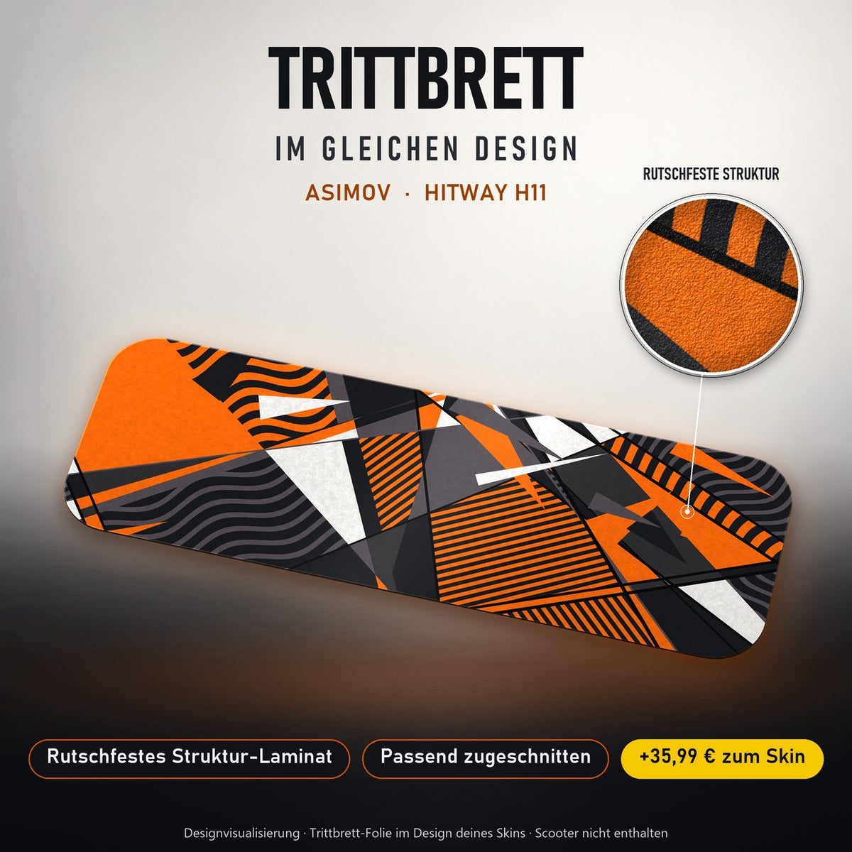 Trittbrett im gleichen Design – ASIMOV