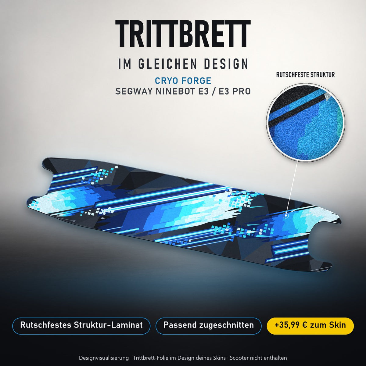 Trittbrett im gleichen Design – CRYO FORGE