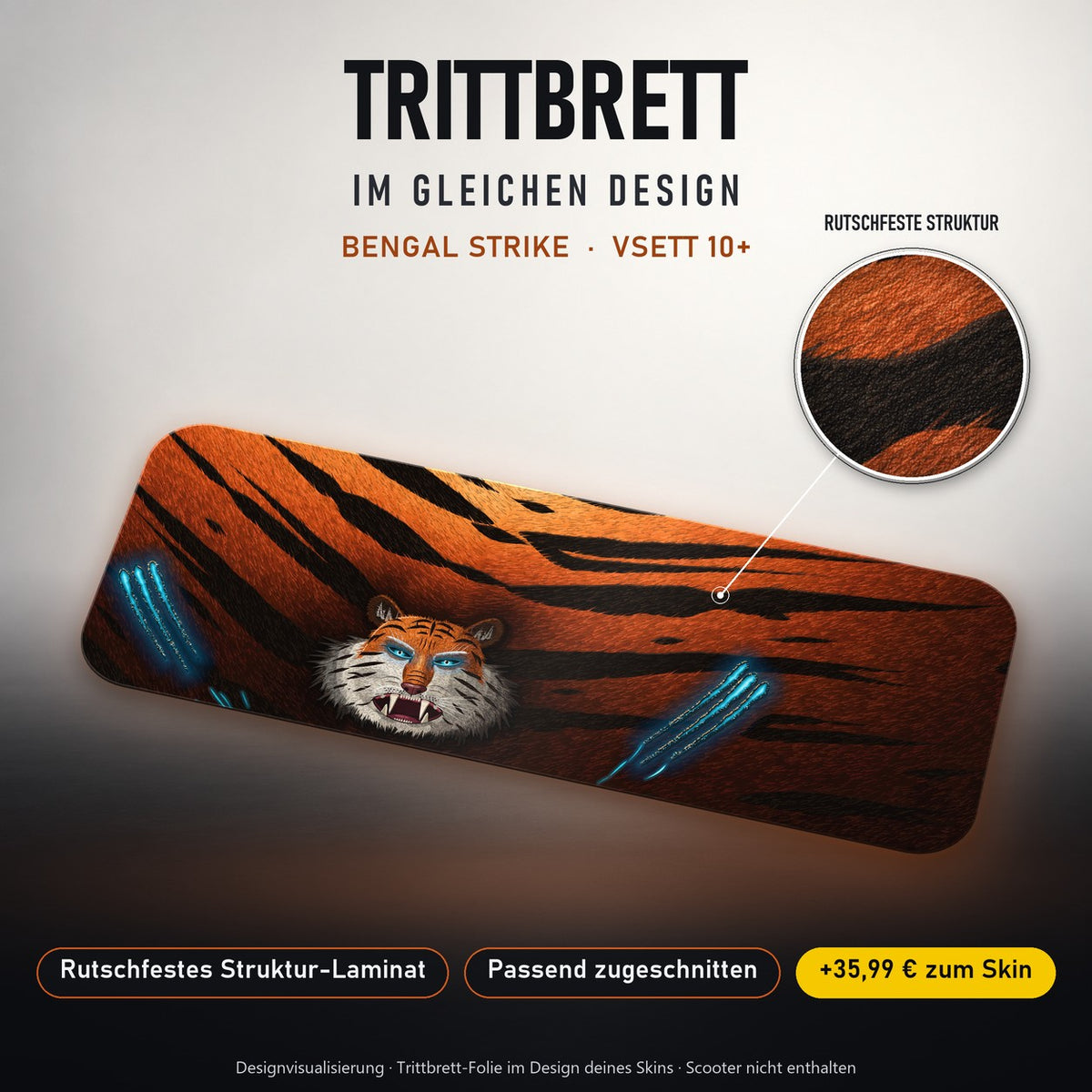 Trittbrett im gleichen Design – BENGAL STRIKE