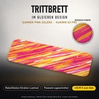 Trittbrett im gleichen Design – SUMMER PINK SOLERO