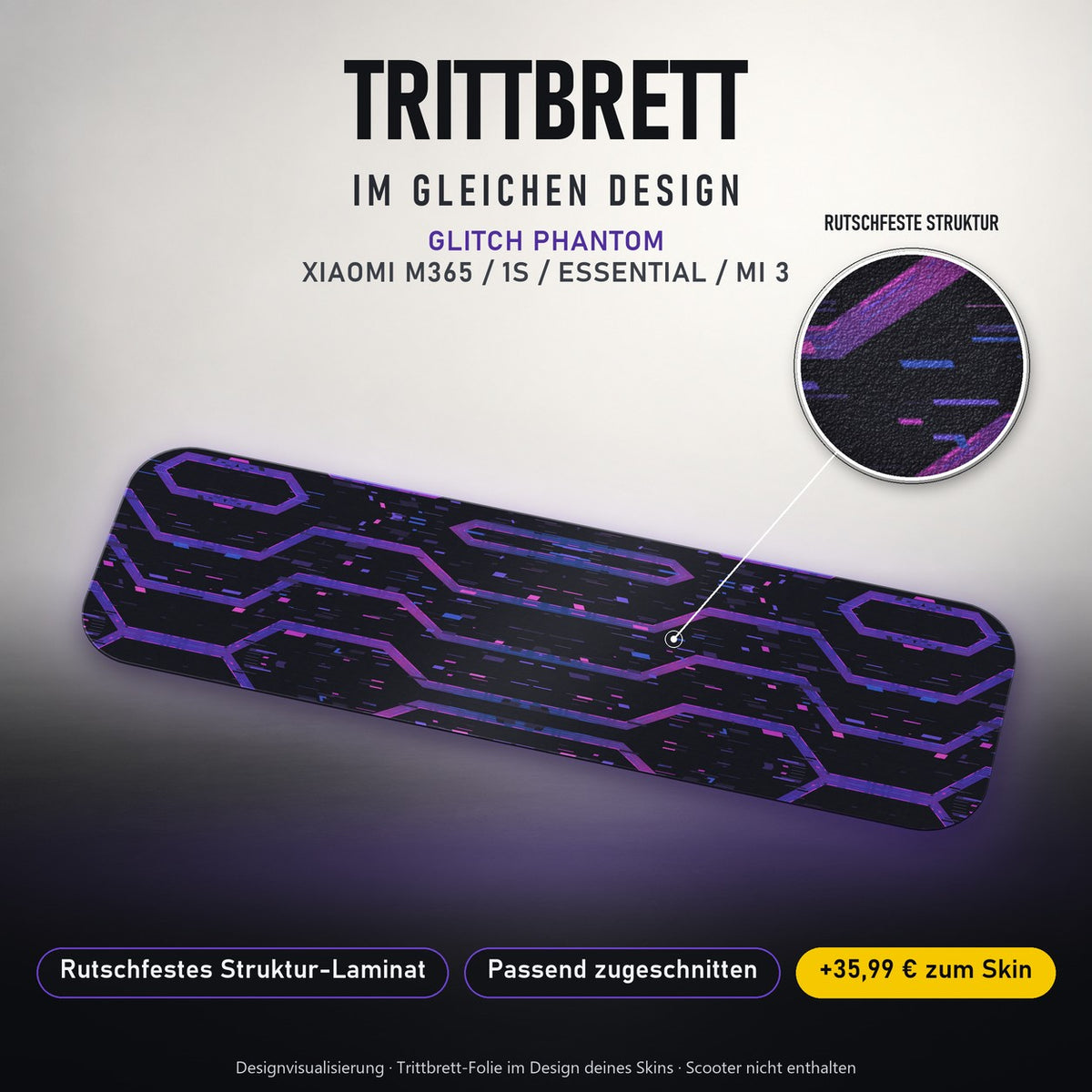 Trittbrett im gleichen Design – GLITCH PHANTOM