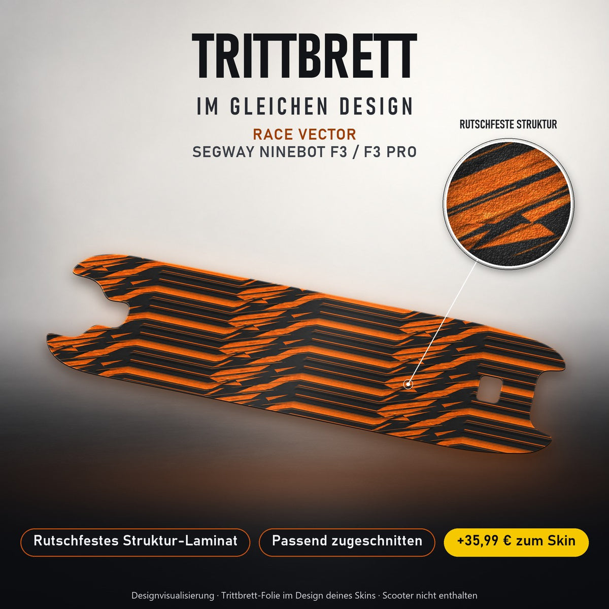 Trittbrett im gleichen Design – RACE VECTOR