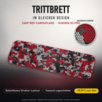 Trittbrett im gleichen Design – 240P RED CAMOUFLAGE