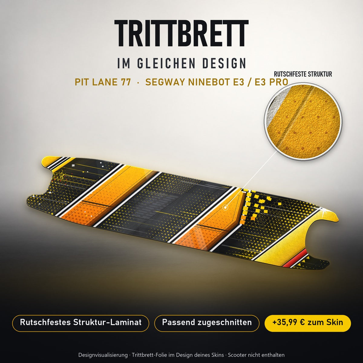 Trittbrett im gleichen Design – PIT LANE 77