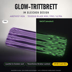 Glow-Trittbrett – AMETHYST VEIN, Tag/Nacht