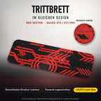 Trittbrett im gleichen Design – RED SECTOR