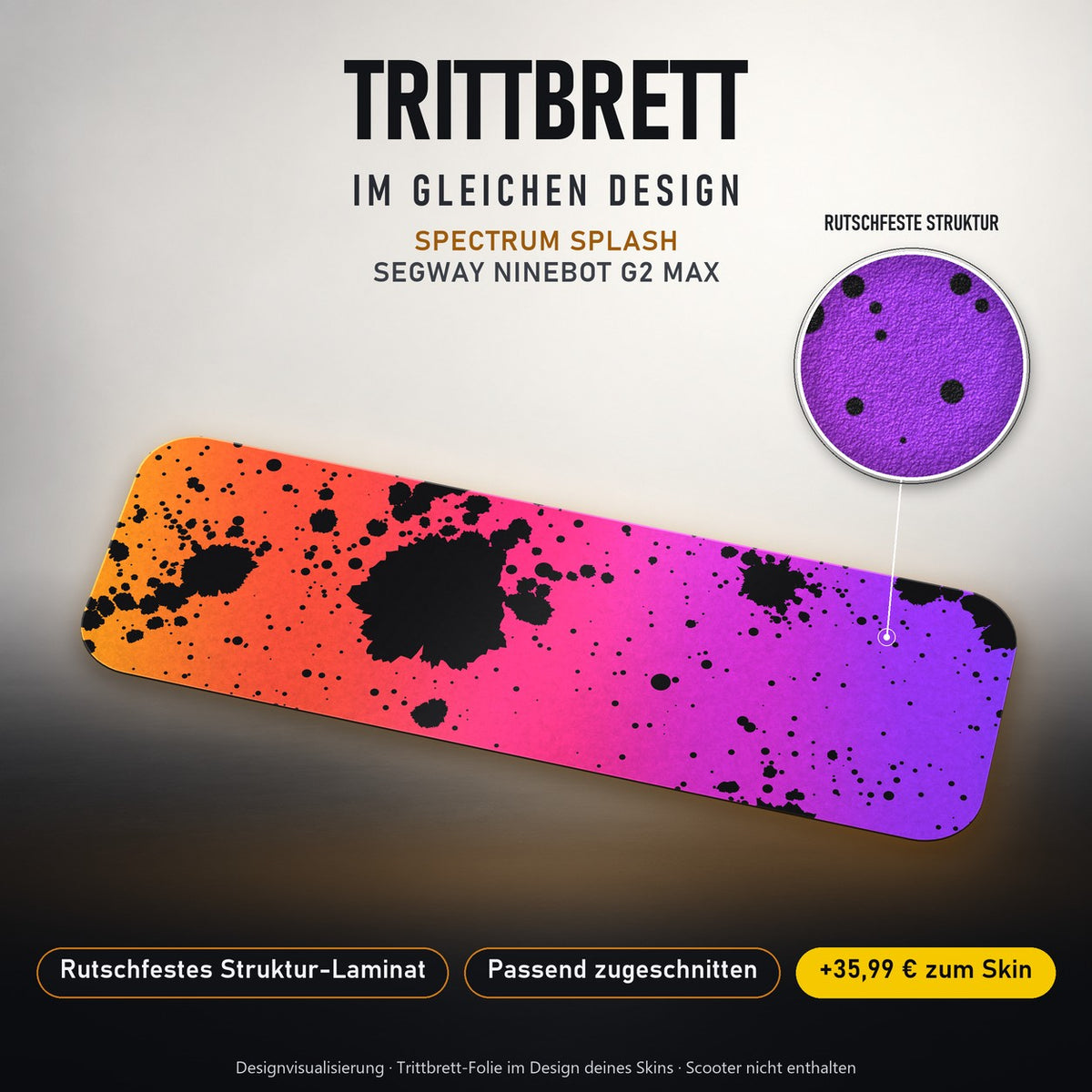 Trittbrett im gleichen Design – SPECTRUM SPLASH