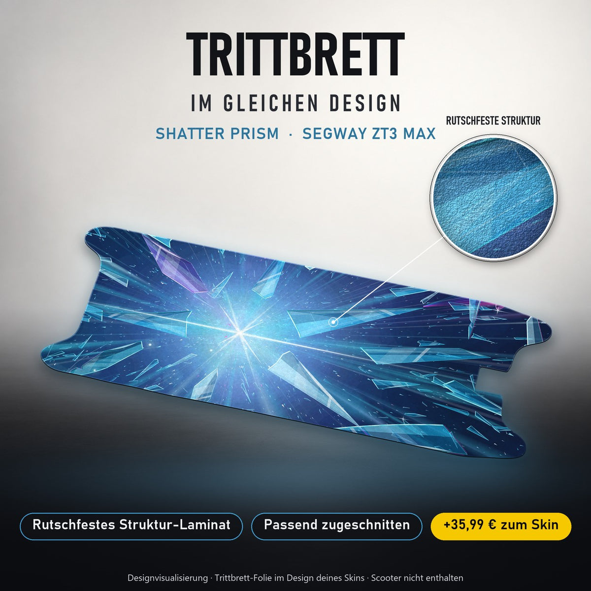Trittbrett im gleichen Design – SHATTER PRISM