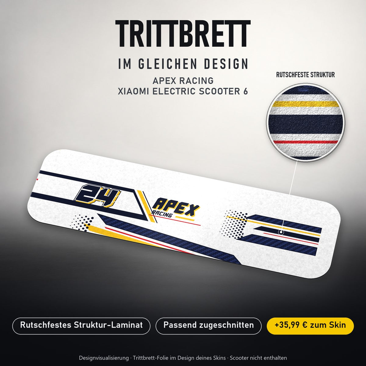 Trittbrett im gleichen Design – APEX RACING