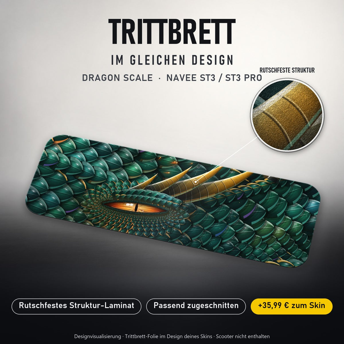Trittbrett im gleichen Design – DRAGON SCALE