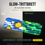 Glow-Trittbrett – SKY BLAST, Tag/Nacht