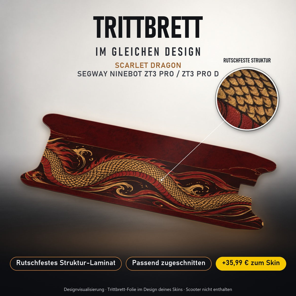 Trittbrett im gleichen Design – SCARLET DRAGON