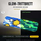 Glow-Trittbrett – SKY BLAST, Tag/Nacht